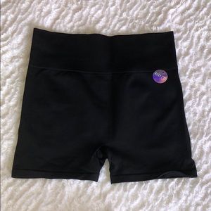 NWT VS Pink Black Bike Shorts